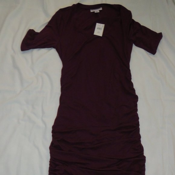 Motherhood Maternity Dresses & Skirts - Motherhood Maternity Eggplant Purple Dress  NWT